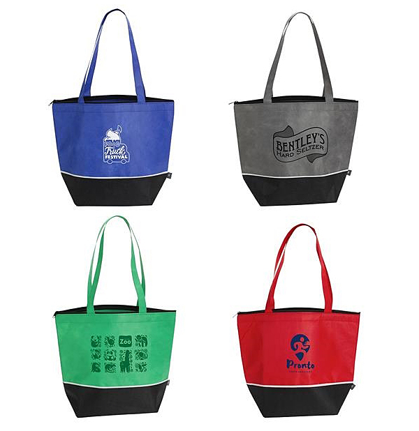 cooler tote bags, assorted colors