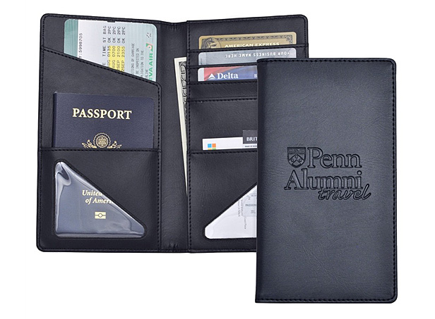 leatherette passport holder