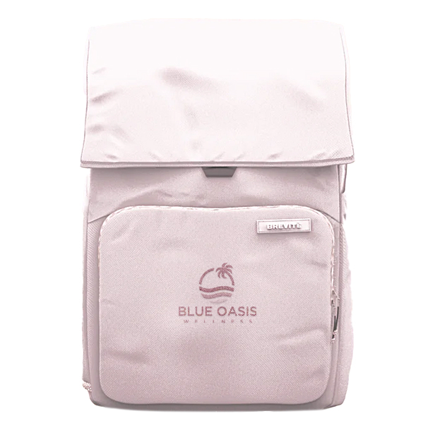 pink backpack