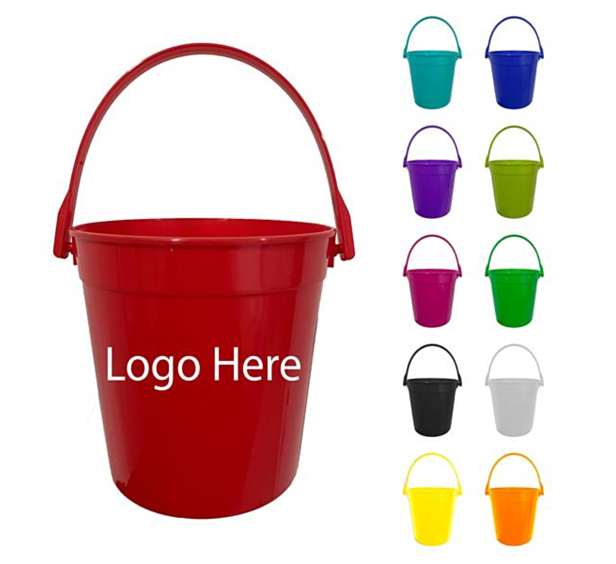 plastic ice bucket, assorted colors