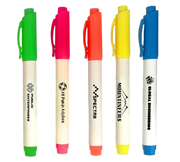 highlighters, assorted colors